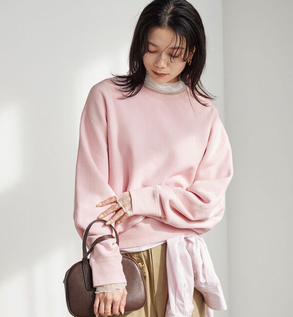 UNITED ARROWS green label relaxing「［size SHORTあり］フォルム クルー スウェット」|スウェット・ジャージ|