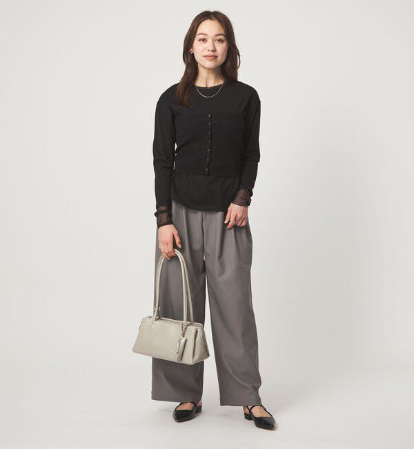 UNITED ARROWS green label relaxing「ソデ チュール プルオーバー カットソー」|Tシャツ・カットソー|