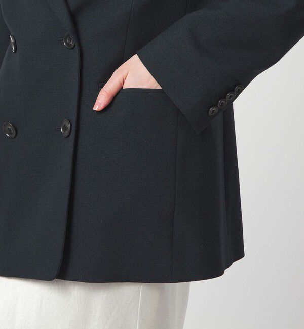 UNITED ARROWS green label relaxing「［size SHORTあり］ラミーブレンド ダブル ジャケット」|テーラードジャケット|