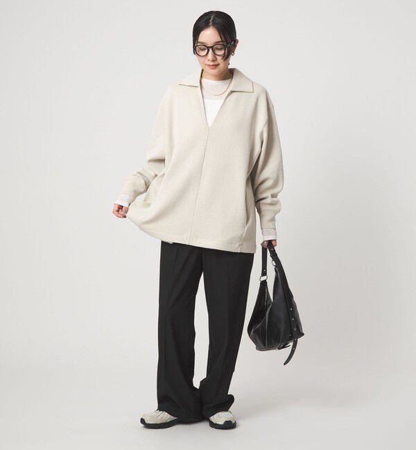 UNITED ARROWS green label relaxing「【WEB限定】＜at ease＞シアー テンジク ロングスリーブ カットソー」|Tシャツ・カットソー|