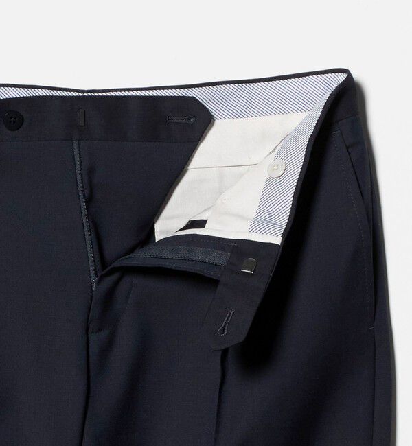 UNITED ARROWS green label relaxing「GUABELLO モヘヤ混トロピカル HX 1プリーツ スーツパンツ」|スーツ|