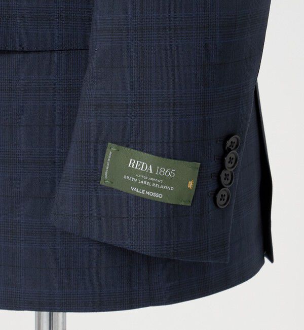 UNITED ARROWS green label relaxing「REDA グレンチェック 3B HXD スーツジャケット」|スーツ|