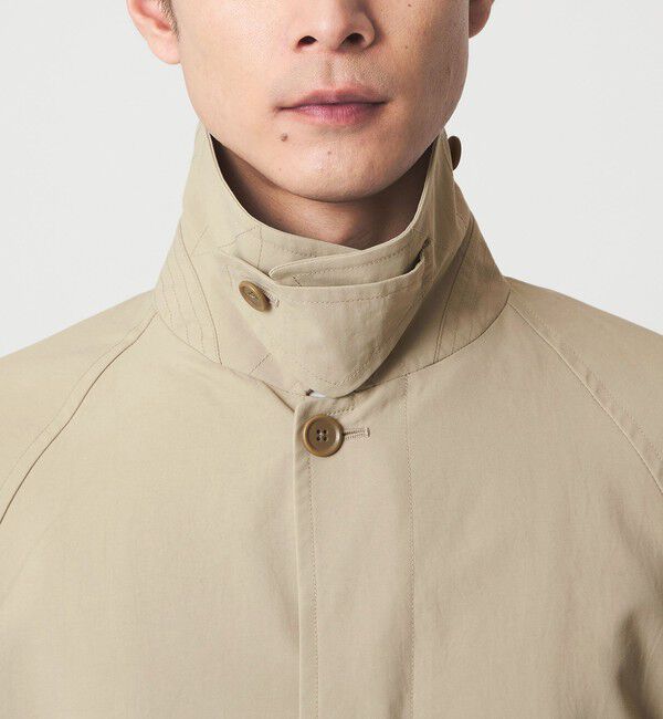 UNITED ARROWS green label relaxing「ナイロンオックス ステンカラーコート ‐撥水‐」|ステンカラーコート|