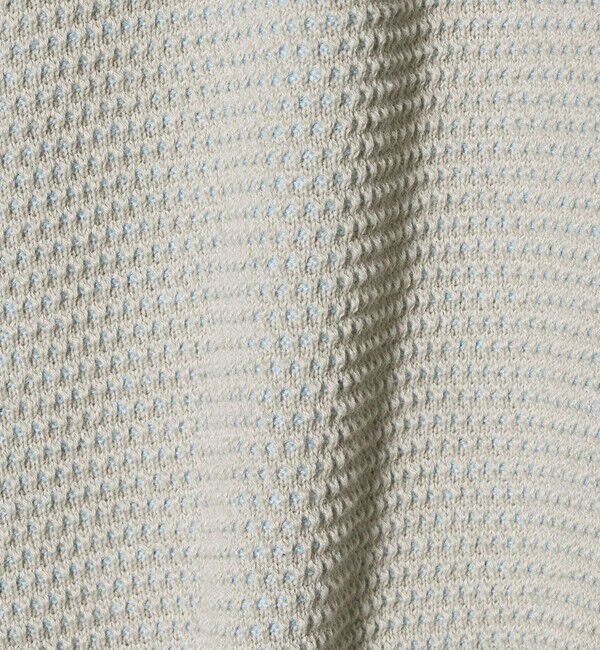 UNITED ARROWS green label relaxing「コットン リバー カノコ クルーネック ニット」|ニット・セーター|