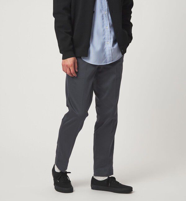 UNITED ARROWS green label relaxing「TC サテン スマートレッグ S1 パンツ -ストレッチ-」|その他|MD.GRAY