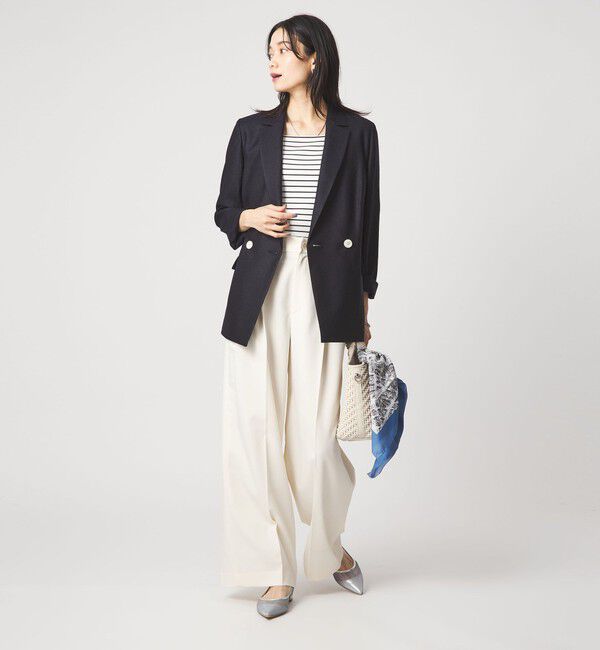 UNITED ARROWS green label relaxing「［size SHORTあり］リネンライク 2B ジャケット」|テーラードジャケット|