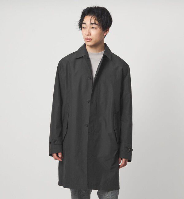 UNITED ARROWS green label relaxing「【別注】＜BARACUTA＞GLR G10 ジャケット ステンカラーコート」|ステンカラーコート|BLACK