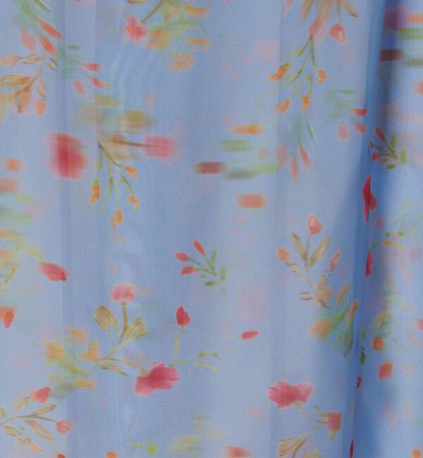 EMMEL REFINES「＜EMMEL REFINES＞EM フラワープリント シアー キャミ ワンピース」|ワンピース|