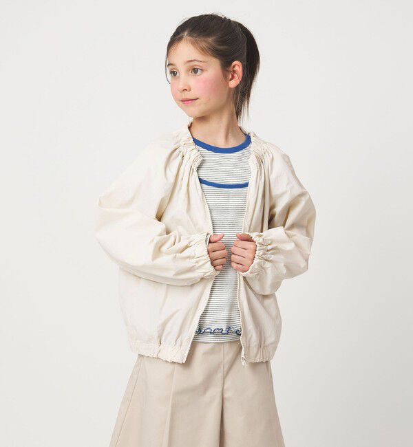 UNITED ARROWS green label relaxing「ギャザーブルゾン / キッズ 撥水・UVカット 100cm-160cm」|その他|
