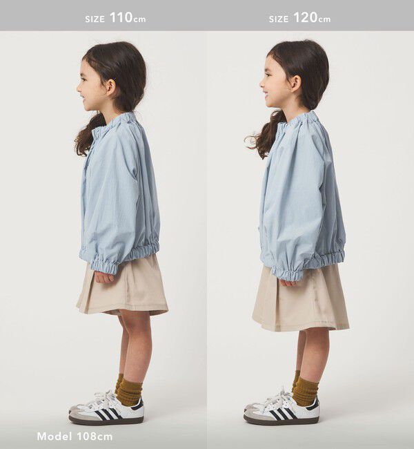 UNITED ARROWS green label relaxing「ギャザーブルゾン / キッズ 撥水・UVカット 100cm-160cm」|その他|