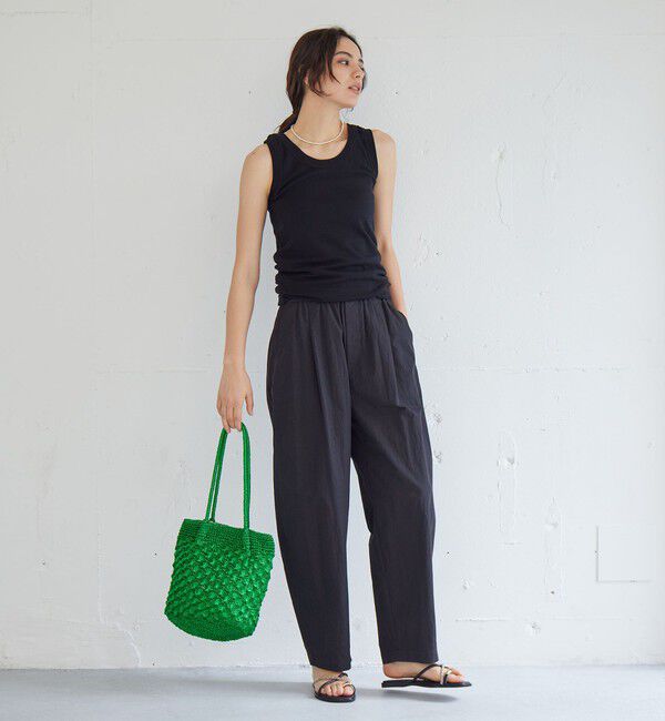 UNITED ARROWS green label relaxing「メタリックヤーンレーシー トートバッグ / ショルダーバッグ」|ショルダー・メッセンジャー|