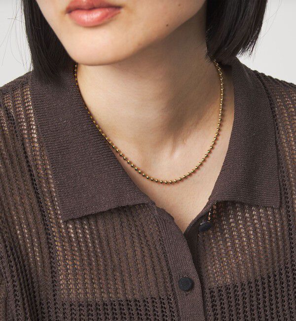 UNITED ARROWS green label relaxing「ボールチェーン フック ネックレス」|ネックレス|