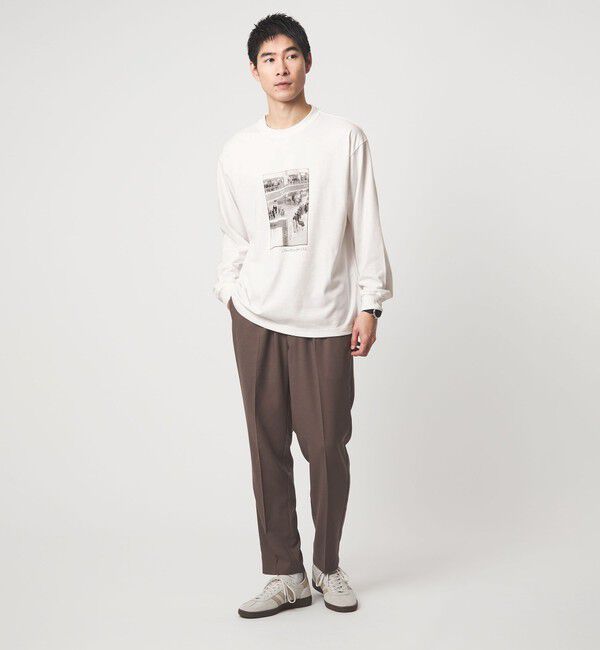 UNITED ARROWS green label relaxing「【別注】＜Filphies＞ニューヨーク フォト 長袖 Tシャツ」|Tシャツ・カットソー|