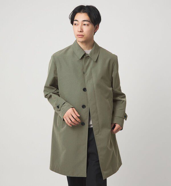 UNITED ARROWS green label relaxing「A+ ミノテック スプリング バルカラーコート ステンカラーコート -撥水・防風・透湿-」|ステンカラーコート|
