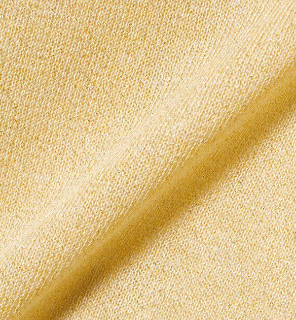 UNITED ARROWS green label relaxing「ラメ 6分袖 ニット プルオーバー」|ニット・セーター|