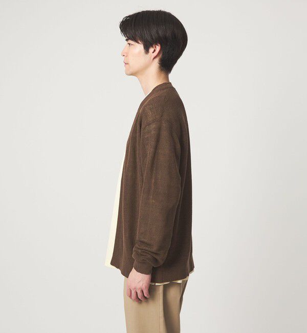 UNITED ARROWS green label relaxing「リネン アゼ イージーカーディガン」|カーディガン|