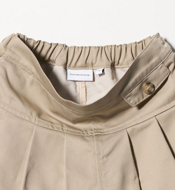 UNITED ARROWS green label relaxing「ツイルプリーツ キュロット スカート / キッズ  100cm-160cm」|スカート|