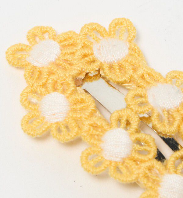 UNITED ARROWS green label relaxing「＜Rockahula Kids＞Crochet Flower ヘアクリップ / キッズ  」|ヘアバンド|