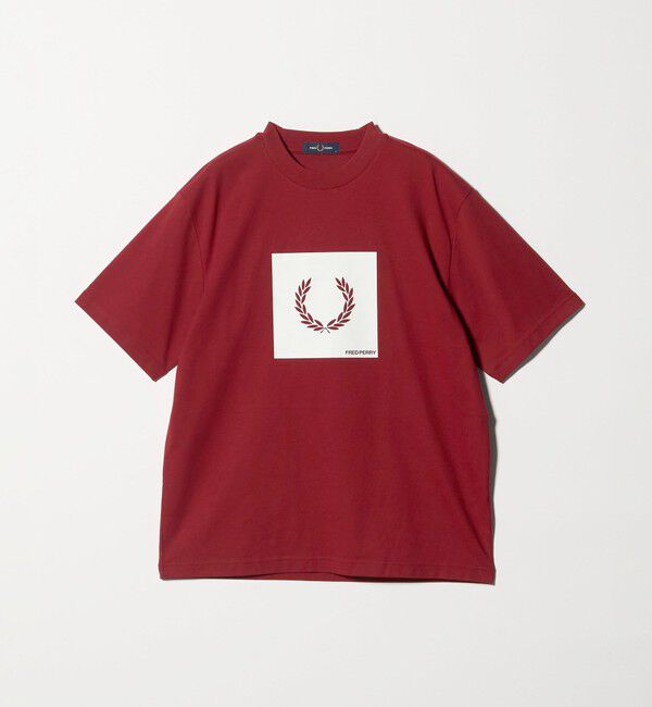 UNITED ARROWS green label relaxing「【国内EXCLUSIVE】＜FRED PERRY＞ボックス ロゴ Tシャツ」|Tシャツ・カットソー|