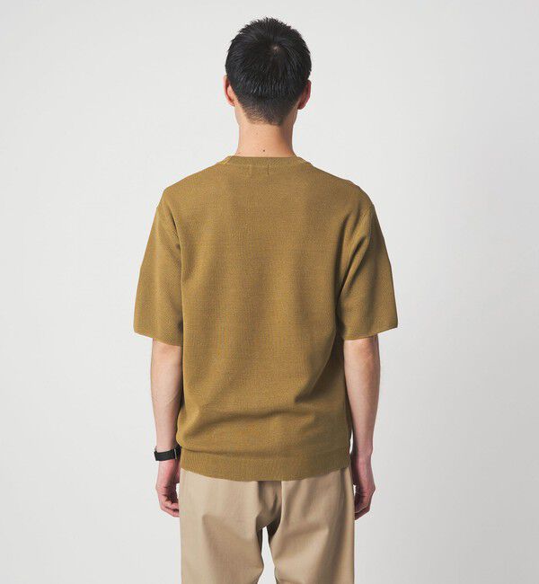 UNITED ARROWS green label relaxing「BREEZY ペーパー 半袖 クルーネック ニット Tシャツ -ハンドウォッシャブル・抗菌・通気性-」|Tシャツ・カットソー|
