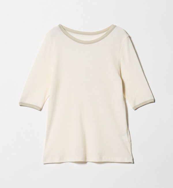 UNITED ARROWS green label relaxing「シアー リンガー Tシャツ」|Tシャツ・カットソー|OFF WHITE