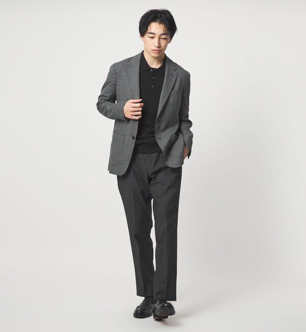 UNITED ARROWS green label relaxing「タック ピケ ニット ポロシャツ -ウォッシャブル-」|ポロシャツ|