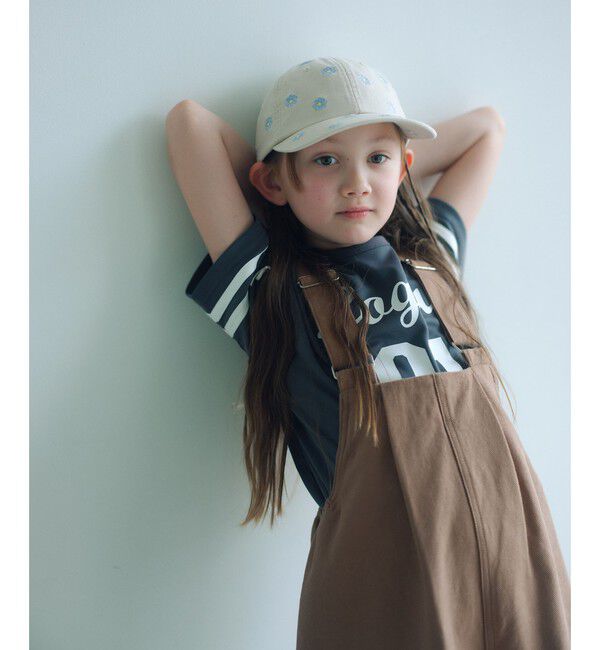 UNITED ARROWS green label relaxing「【COOL CHIC GIRLS STYLE】サロペット ショーツ / キッズ  120cm-160cm」|オールインワン|