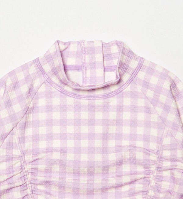 UNITED ARROWS green label relaxing「GLR ギンガム ラッシュガード セット / 水着 / キッズ 100cm-130cm」|スポーツ|