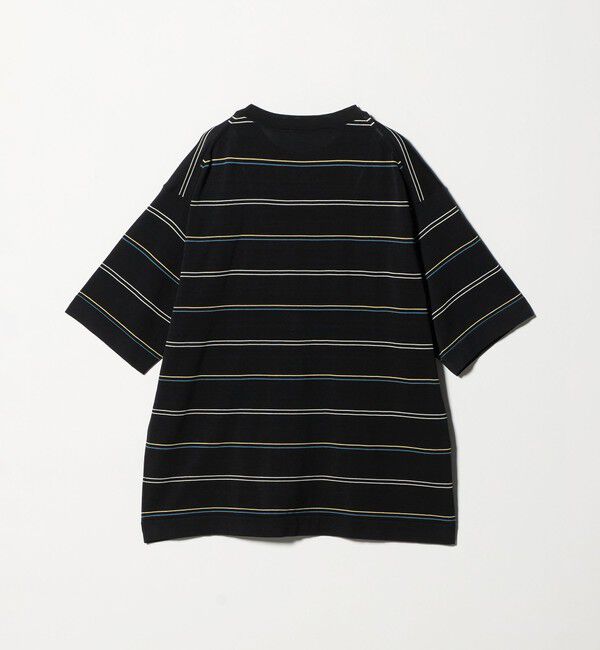 UNITED ARROWS green label relaxing「＜RYE TENDER＞CENTRE TEE BORDER センターT ボーダー ニットT 半袖ニット」|ニット・セーター|