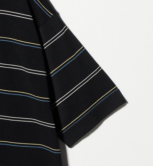 UNITED ARROWS green label relaxing「＜RYE TENDER＞CENTRE TEE BORDER センターT ボーダー ニットT 半袖ニット」|ニット・セーター|