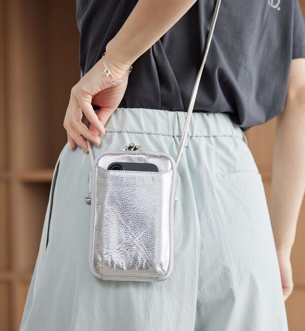 BEAUTY&YOUTH UNITED ARROWS「レザー ジップスリム ウォレットショルダー」|ショルダー・メッセンジャー|