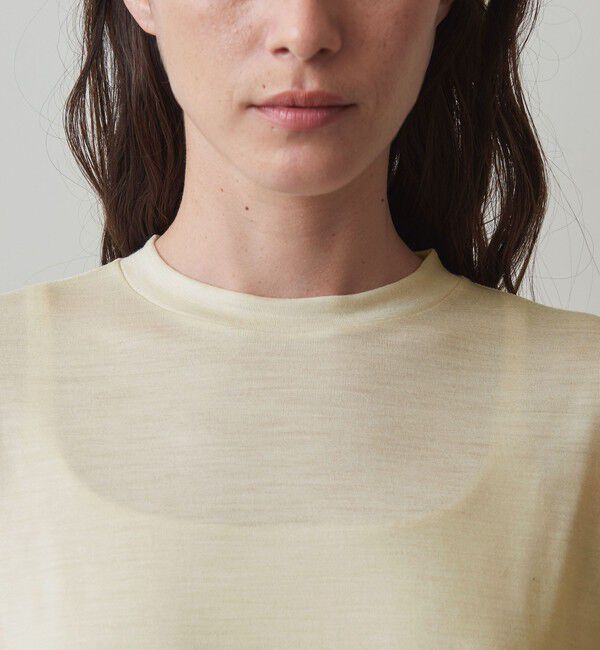 STEVEN ALAN「＜Steven Alan＞ウール ジャージー ロングスリーブ Tシャツ」|Tシャツ・カットソー|