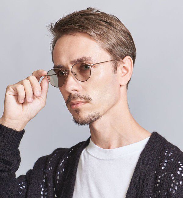 BEAUTY&YOUTH UNITED ARROWS「【別注】 ＜KANEKO OPTICAL（金子眼鏡）＞ Leo SGLS/サングラス ‐MADE IN JAPAN‐」|サングラス|