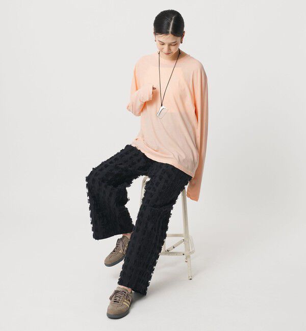 BEAUTY&YOUTH UNITED ARROWS「コットン ルーズ ロングスリーブ Tシャツ」|Tシャツ・カットソー|