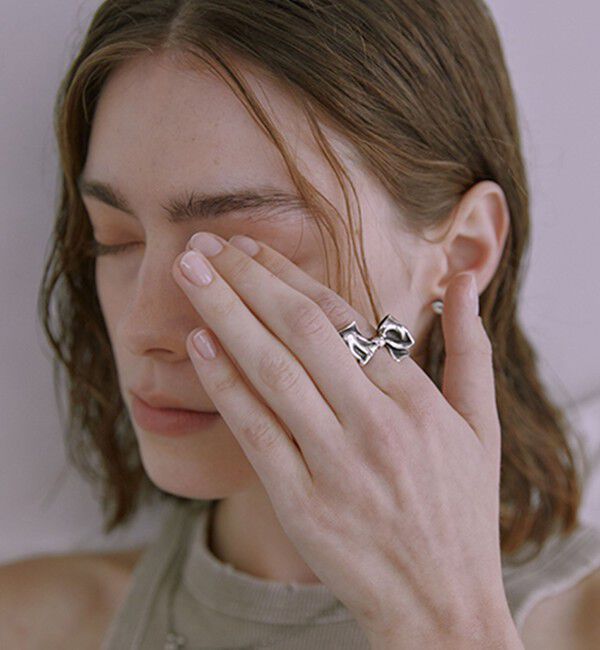 BEAUTY&YOUTH UNITED ARROWS「＜Third Movement＞リボン リング」|リング|SILVER
