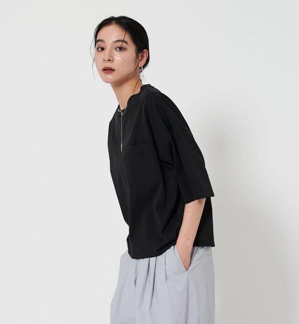 BEAUTY&YOUTH UNITED ARROWS「ドルマンスリーブ ポケット Tシャツ 接触冷感」|Tシャツ・カットソー|