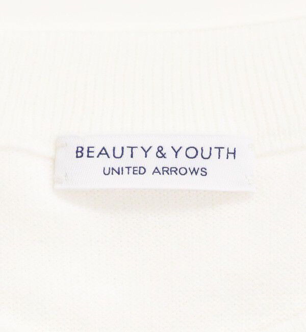 BEAUTY&YOUTH UNITED ARROWS「【WEB限定 WARDROBE SMART】マシーンウォッシュ 1ポケット ニット Tシャツ【抗菌防臭】」|Tシャツ・カットソー|