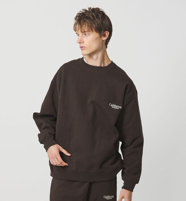 California General Store「＜CGS.＞オーガニックコットン スウェット クルーネック」|スウェット・ジャージ|DK.BROWN