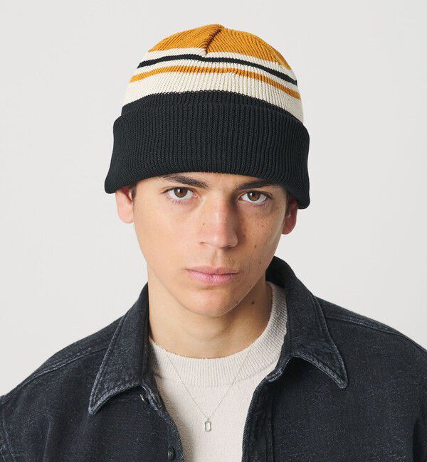 BEAUTY&YOUTH UNITED ARROWS「＜Racal＞リバーシブル ニット キャップ」|ニット帽|BLACK