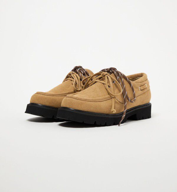 BEAUTY&YOUTH UNITED ARROWS「3WAY デッキシューズ ベージュ」|デッキシューズ|