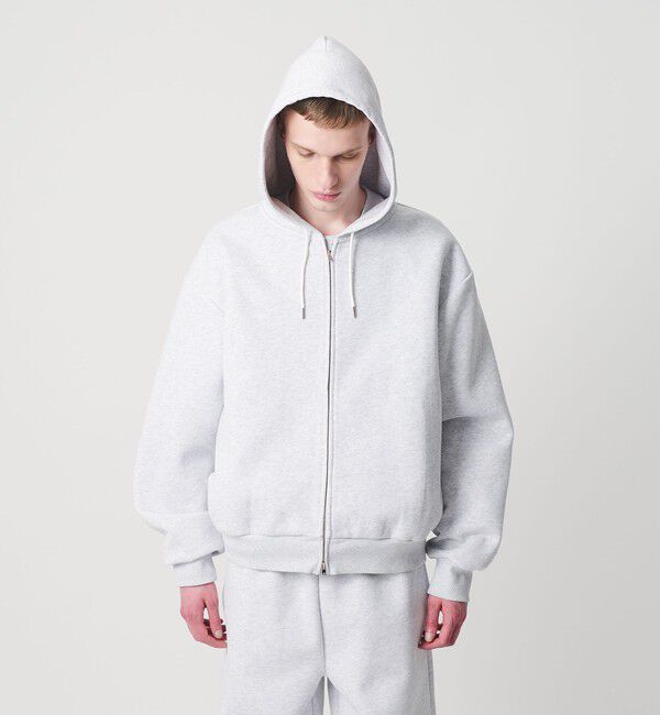 MONKEY TIME「ボンディング フルジップ フーディー」|カーディガン|