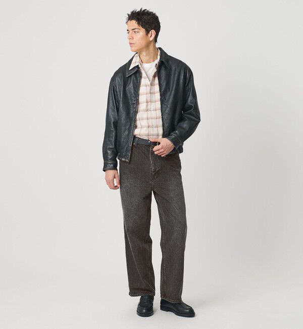 BEAUTY&YOUTH UNITED ARROWS「フェード バギー テーパード 5P デニムパンツ」|チノ|