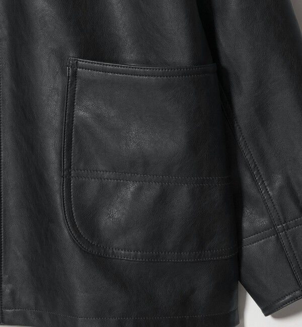 MONKEY TIME「レザーライク カバーオール」|その他|