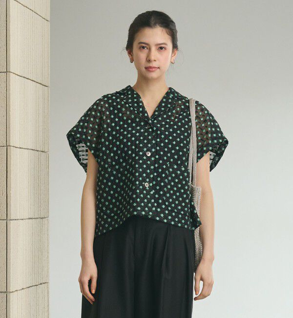 BEAUTY&YOUTH UNITED ARROWS「シアージャガード ショートスリーブ シャツ」|シャツ・ブラウス|