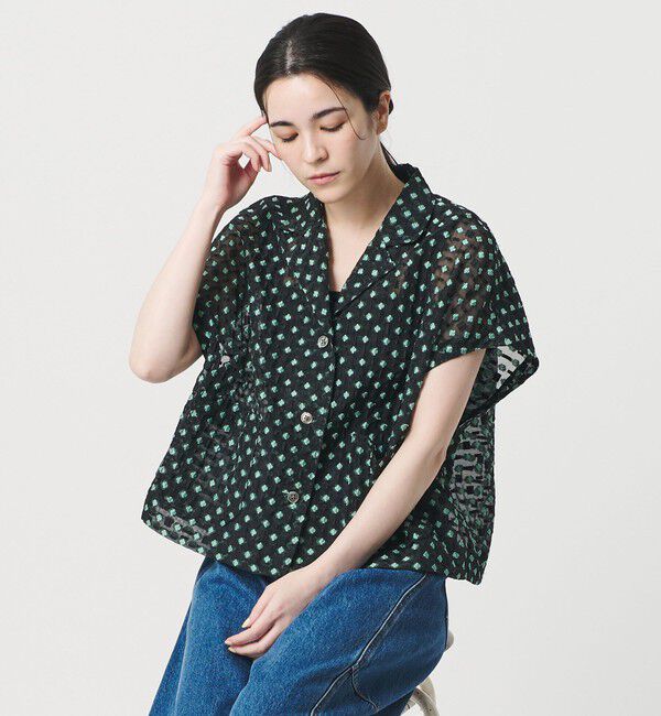 BEAUTY&YOUTH UNITED ARROWS「シアージャガード ショートスリーブ シャツ」|シャツ・ブラウス|