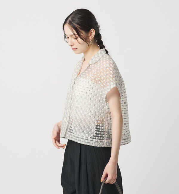 BEAUTY&YOUTH UNITED ARROWS「シアージャガード ショートスリーブ シャツ」|シャツ・ブラウス|