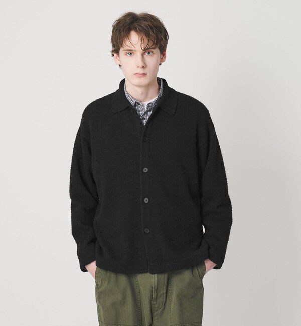 BEAUTY&YOUTH UNITED ARROWS「ツイスト コットン ニットシャツ」|カーディガン|