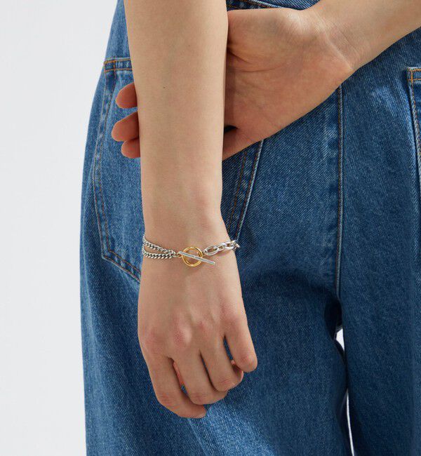BEAUTY&YOUTH UNITED ARROWS「＜by Preek＞ミックス チェーン ブレスレット」|ブレスレット・バングル|その他1