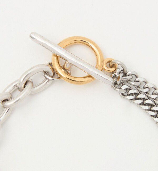 BEAUTY&YOUTH UNITED ARROWS「＜by Preek＞ミックス チェーン ブレスレット」|ブレスレット・バングル|