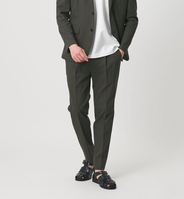 BEAUTY&YOUTH UNITED ARROWS「【WEB限定 WARDROBE SMART】ライト オックスフォード セットアップ/ジャケット＆イージーパンツ」|スーツ|